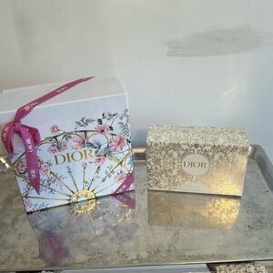Dior empty boxes